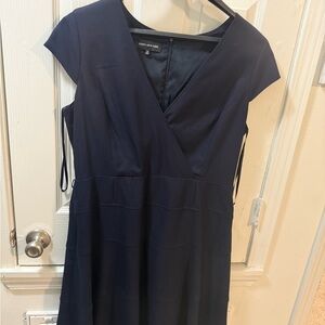 Jones New York Navy Blue fit and flare Dress